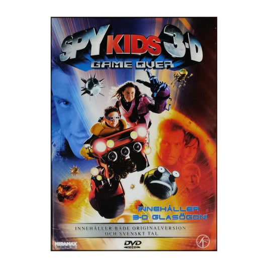 Spy Kids 3D Game Over