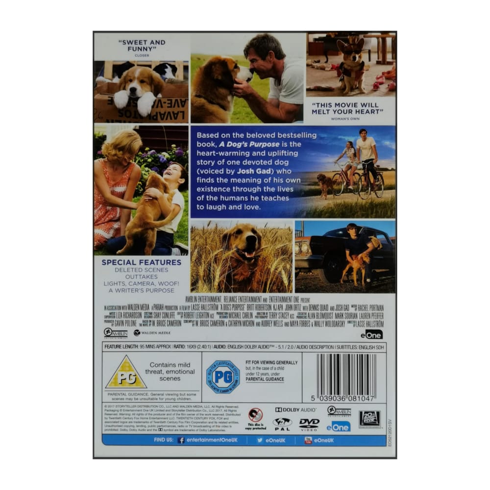A Dog'S Purpose
