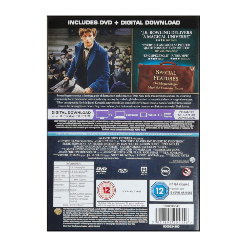 Fantastic Beasts And Where To Find Them