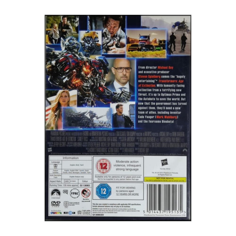 Transformers: Age Of Extinction