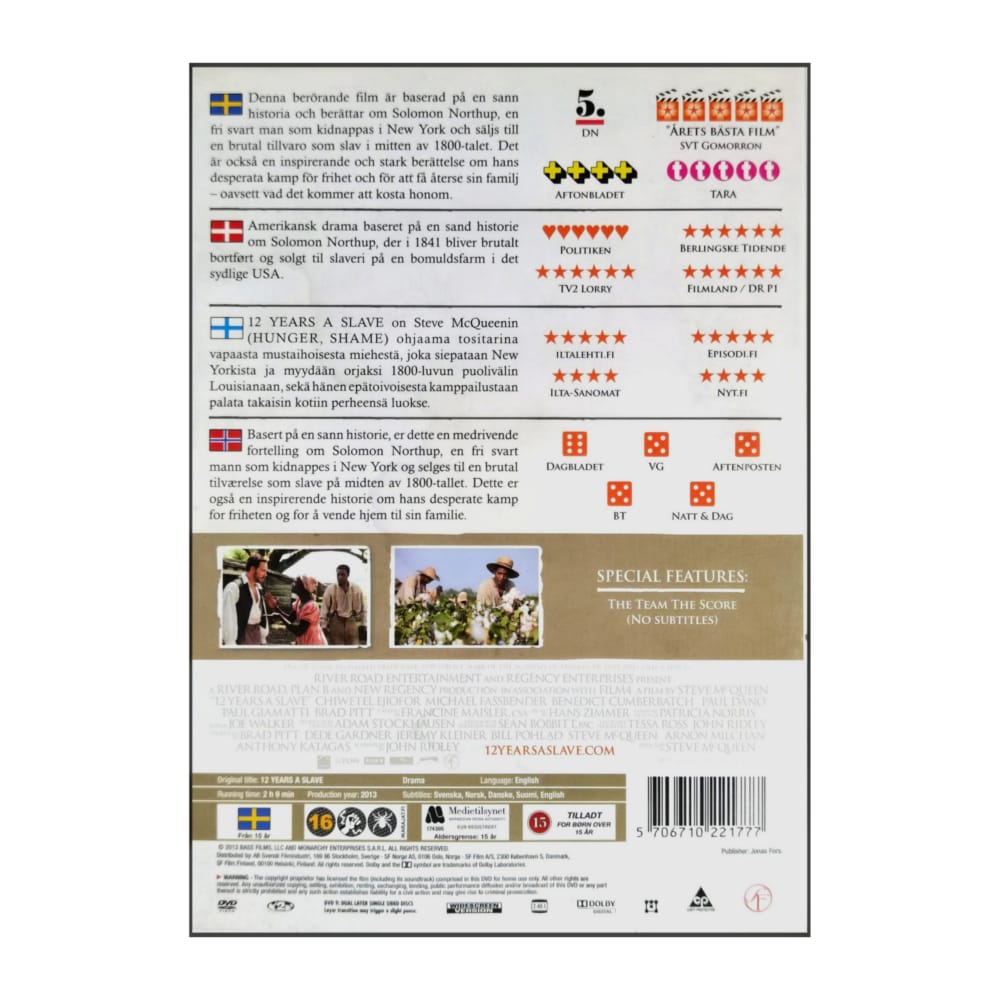 12 Years A Slave