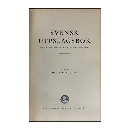 Svensk Uppslagsbok 19