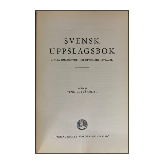 Svensk Uppslagsbok 29