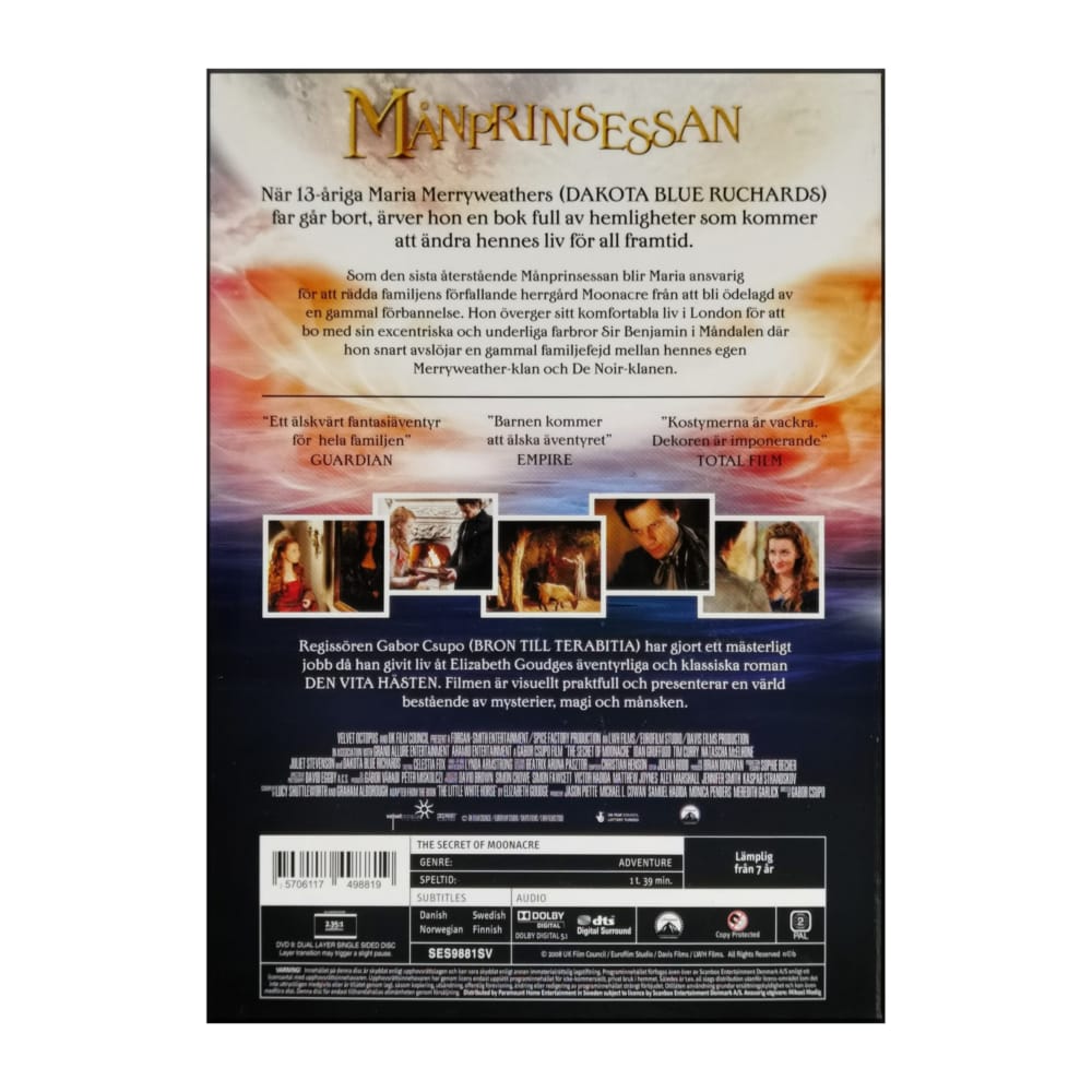 The Secret Of Moonacre | Månprinsessan