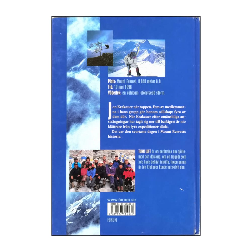 Jon Krakauer: Tunn Luft