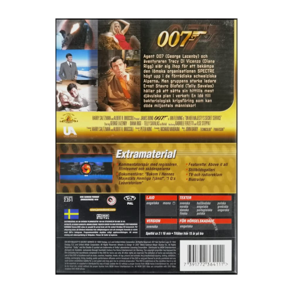 James Bond I Hennes Majestats Hemliga Tjänst