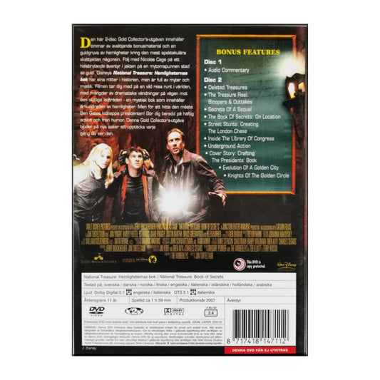 National Treasure 2: Hemligheternas Bok