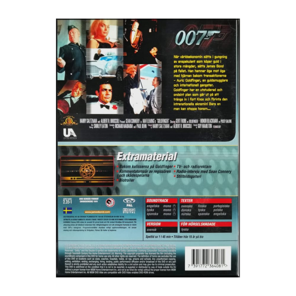 James Bond Goldfinger