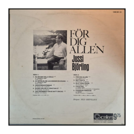 Jussi Björling: För Dig Allén
