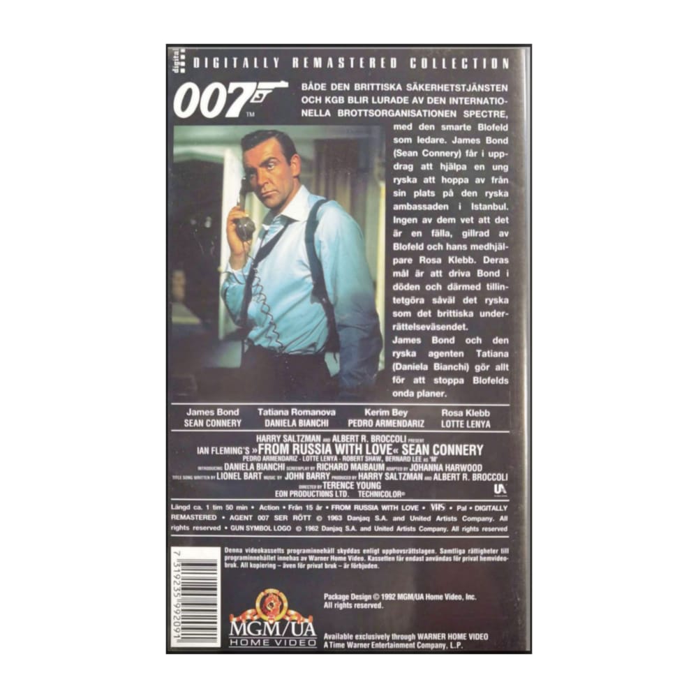 James Bond Agent 007 Ser Rött