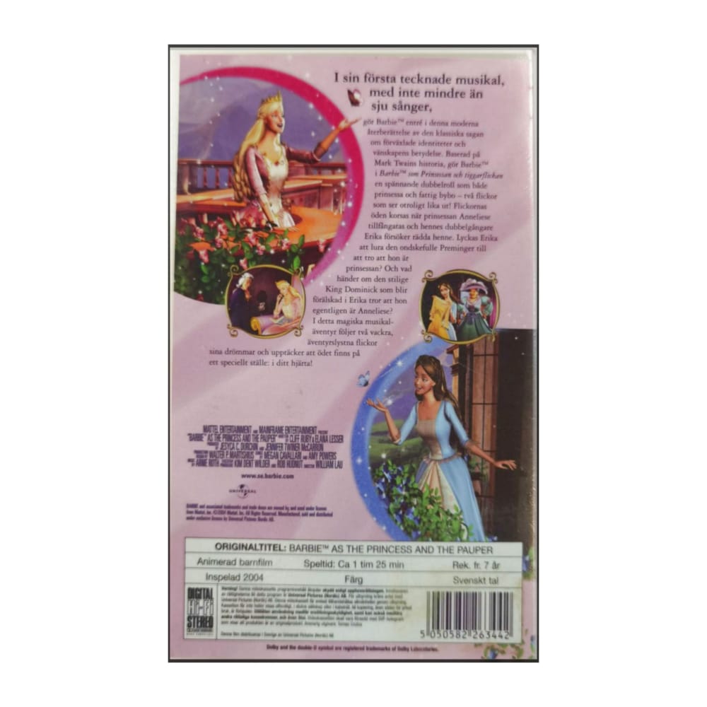 Barbie Prinsessan Och Tiggarflickan