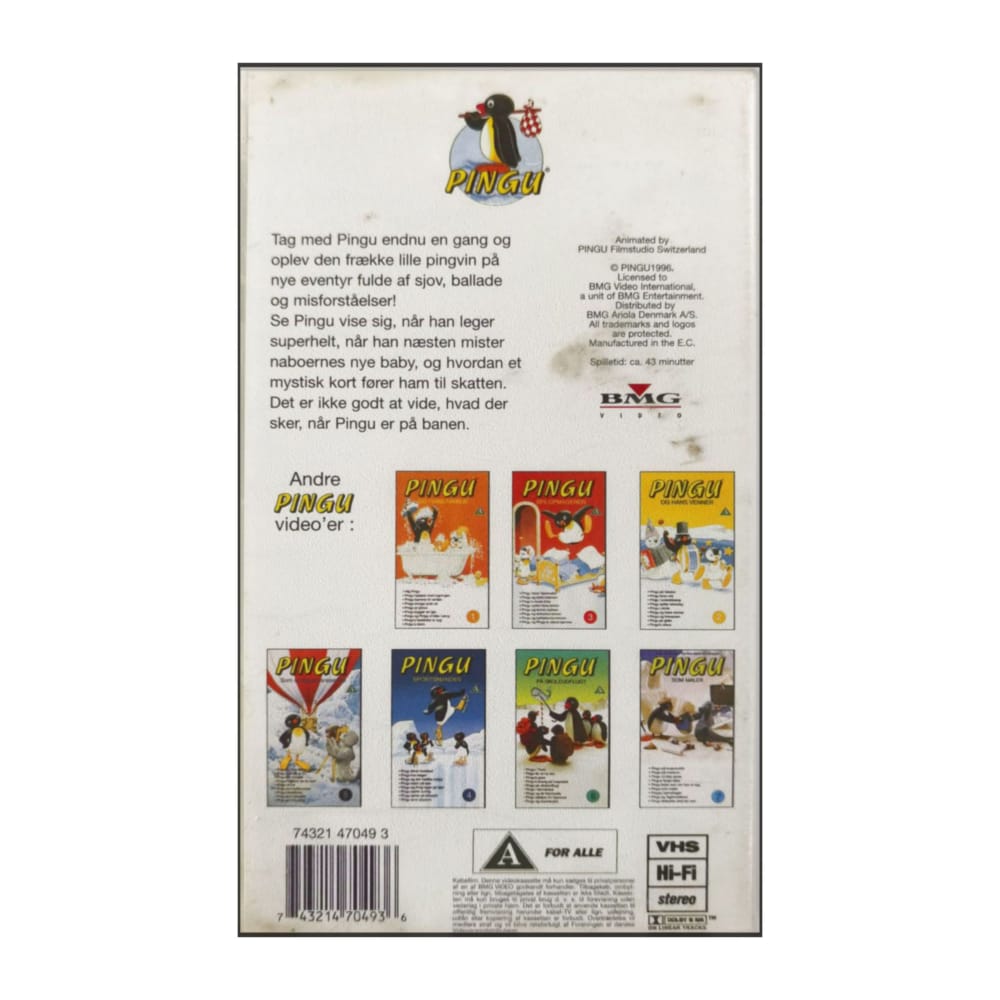 Pingu 8 Leger Superhelt