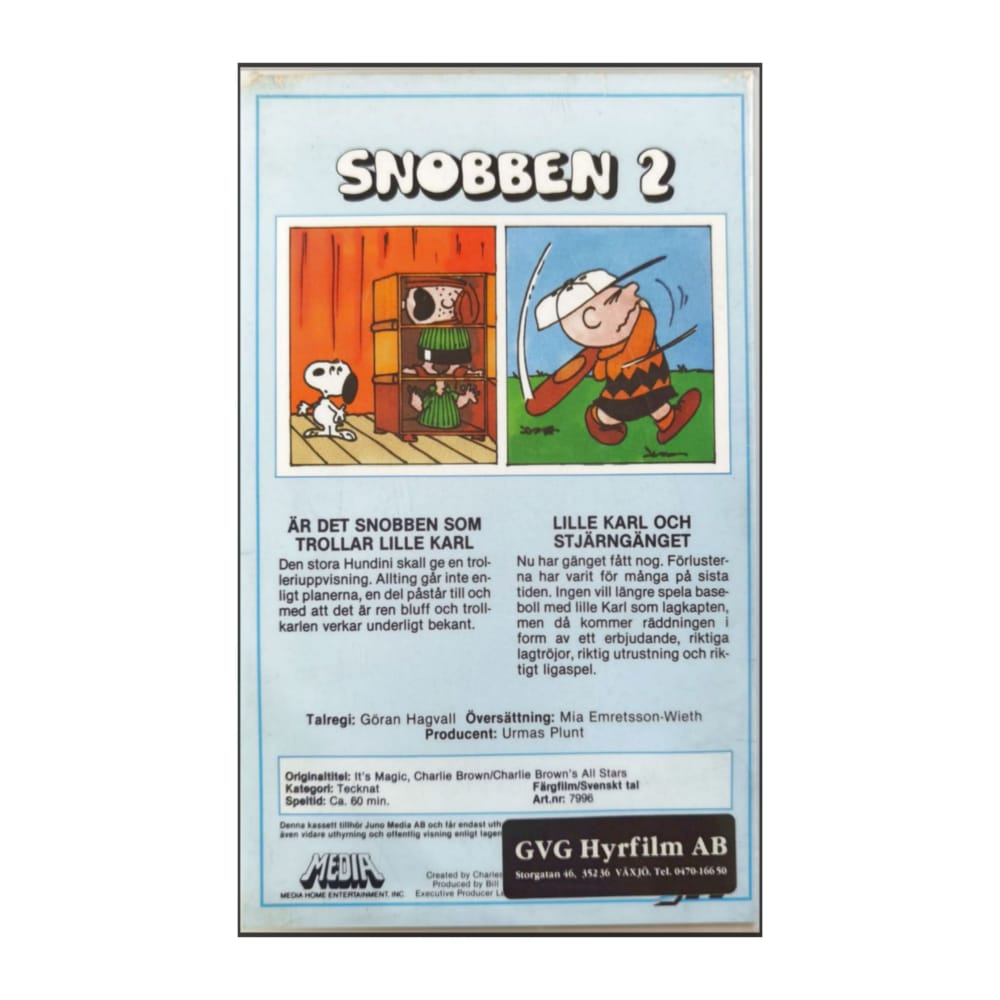 Peanuts 2 Snobben