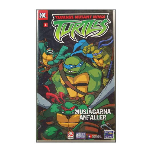 Teenage Mutant Ninja Turtles 1 Musjägarna Anfaller