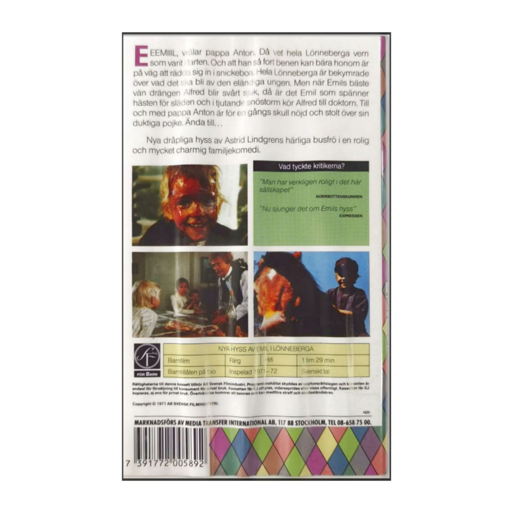 Emil I Lönneberga: Nya Hyss Av Emil I Lönneberga