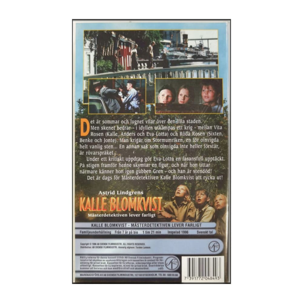Kalle Blomkvist: Mästerdetektiven Lever Farligt