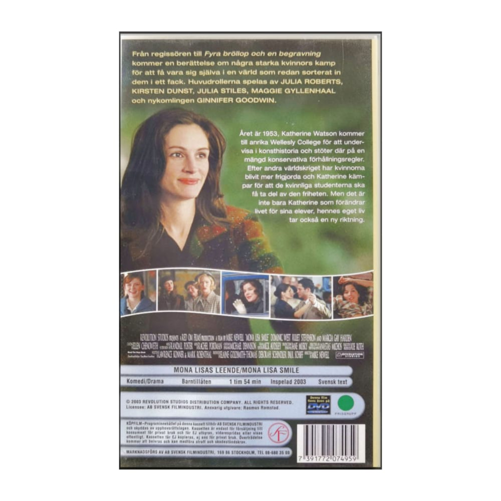 Mona Lisa Smile | Mona Lisas Leende