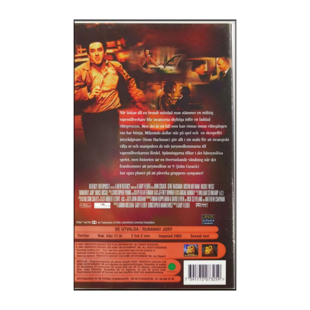 Runaway Jury | De Utvalda