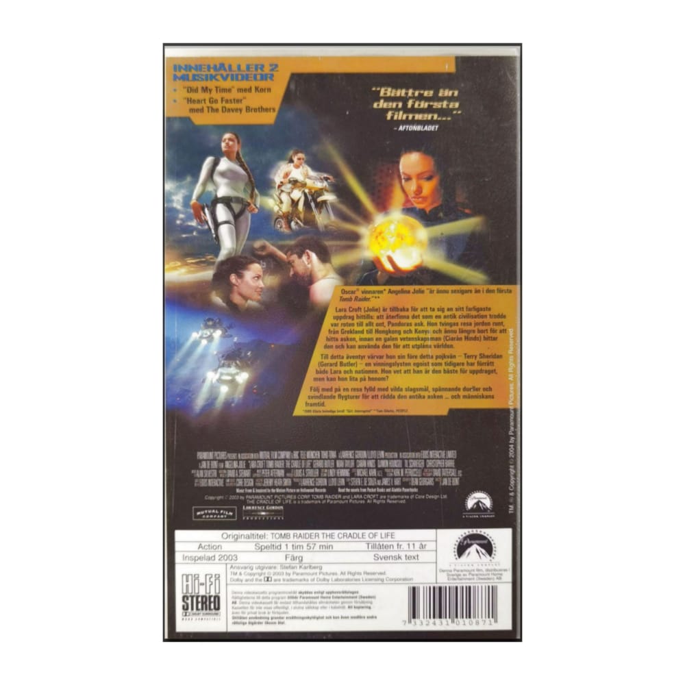 Tomb Raider: The Cradle Of Life