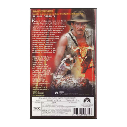 Indiana Jones Och De Fördömdas Tempel