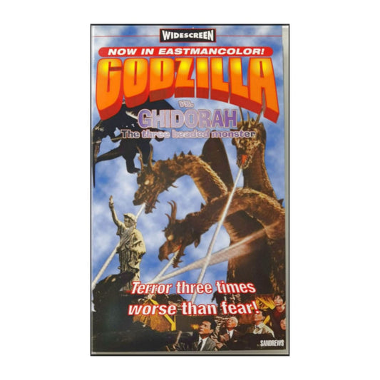 Godzilla Vs Ghidorah (1964) The Three-Headed Monster