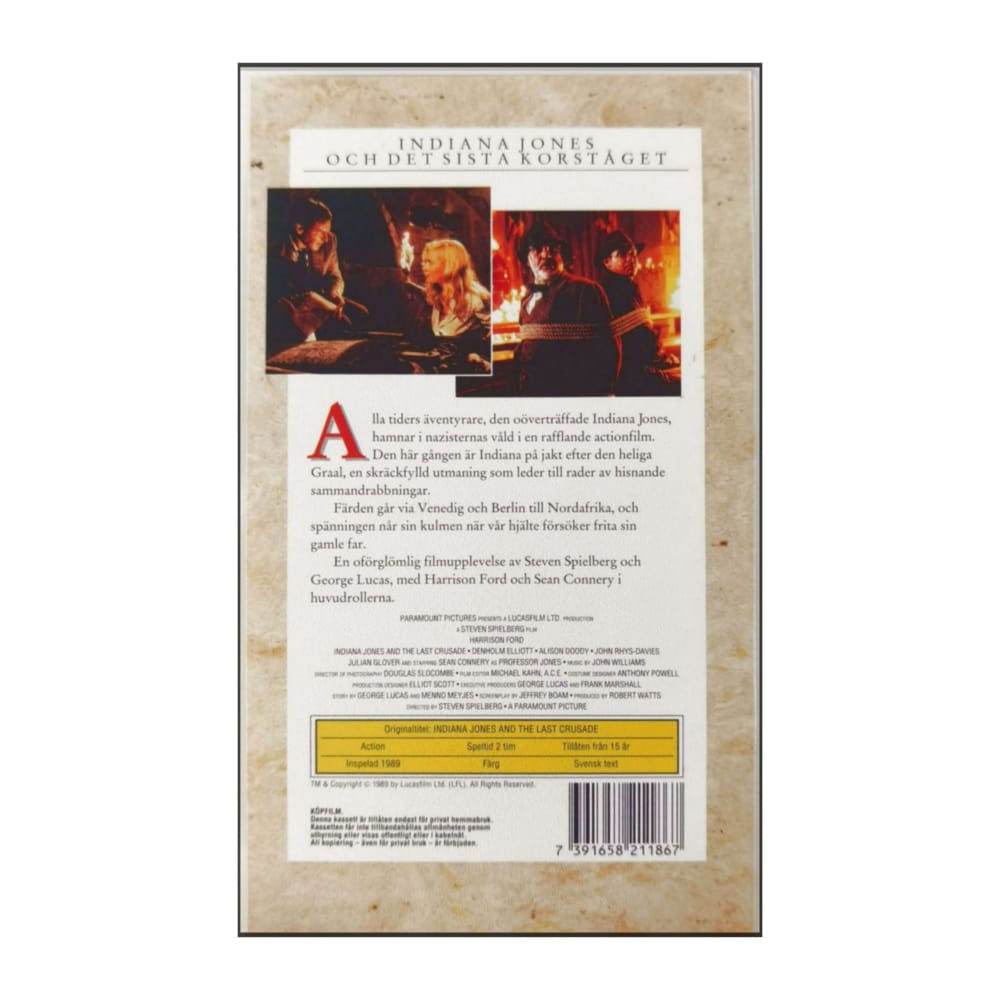 Indiana Jones Och Det Sista Korståget