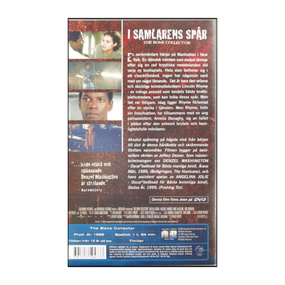 The Bone Collector | I Samlarens Spår