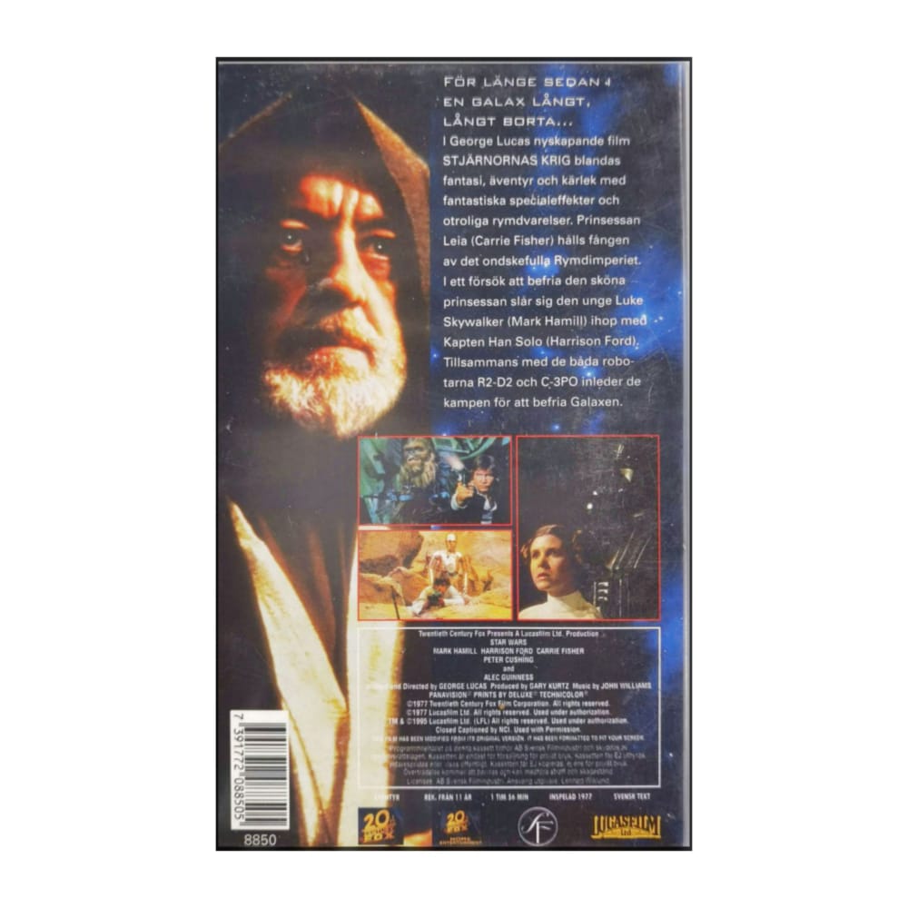 Star Wars 4 (1977) Stjärnornas Krig