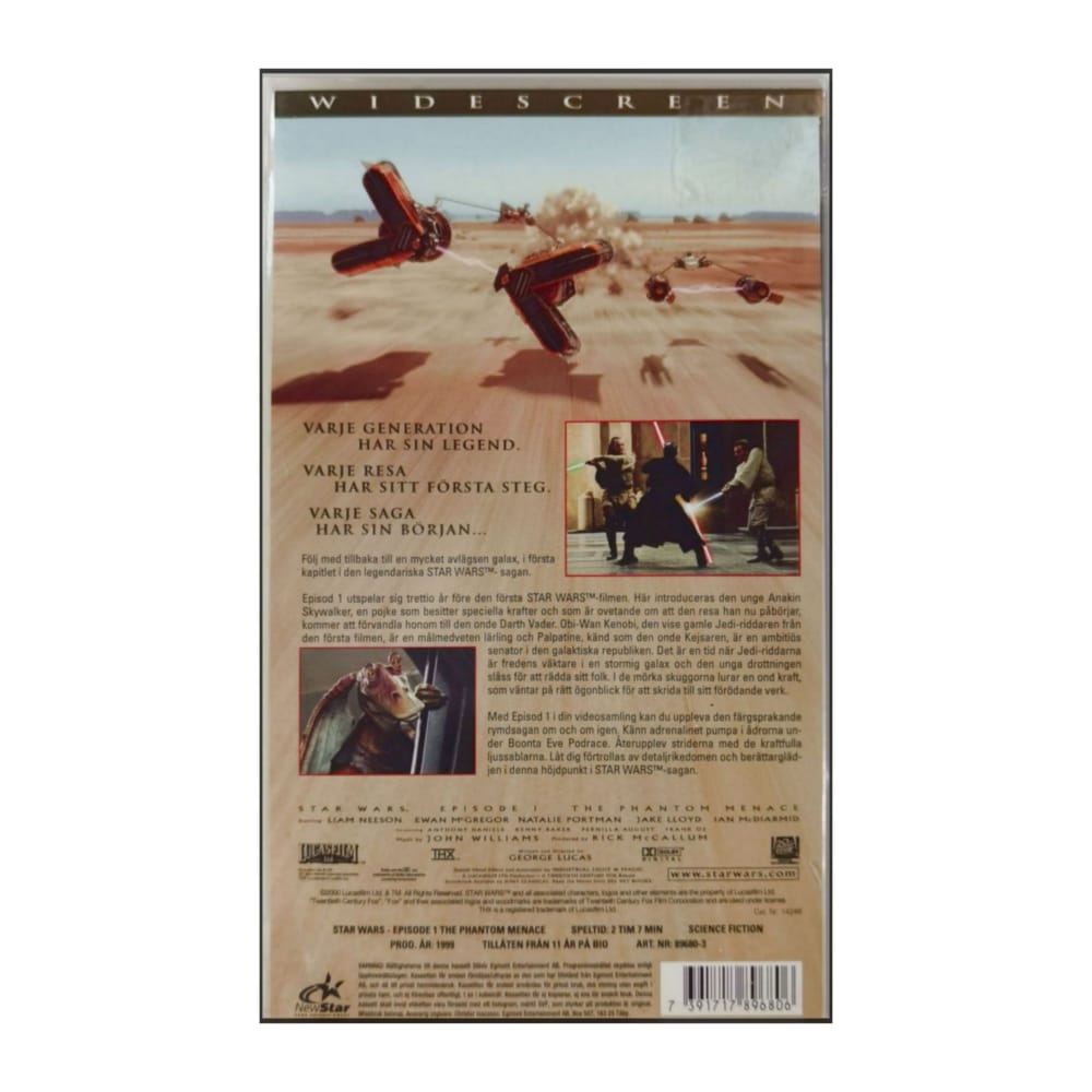 Star Wars 1 Det Mörka Hotet