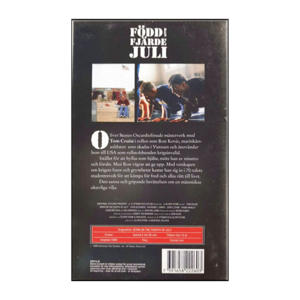 Born On The Fourth Of July | Född Den Fjärde Juli