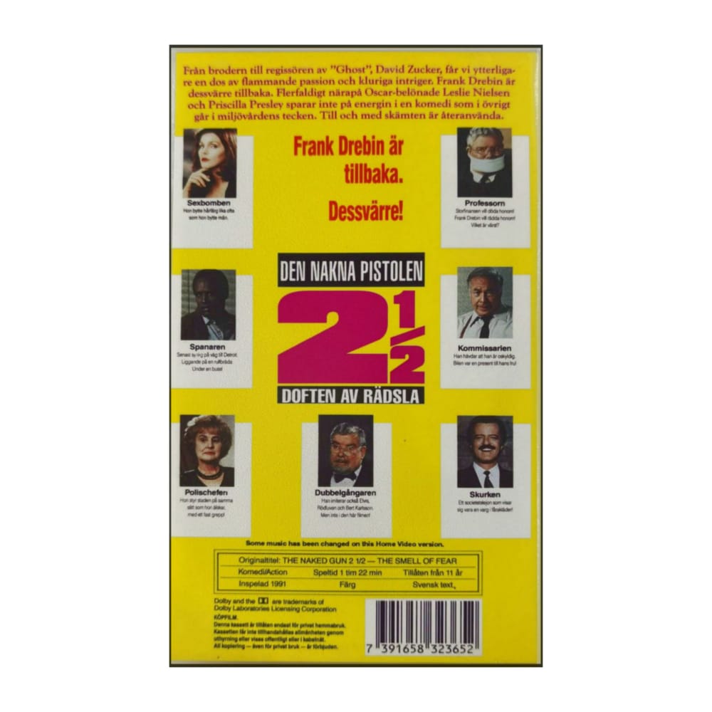 The Naked Gun 2½ | Den Nakna Pistolen 2/1/2 Doften Av Rädsla