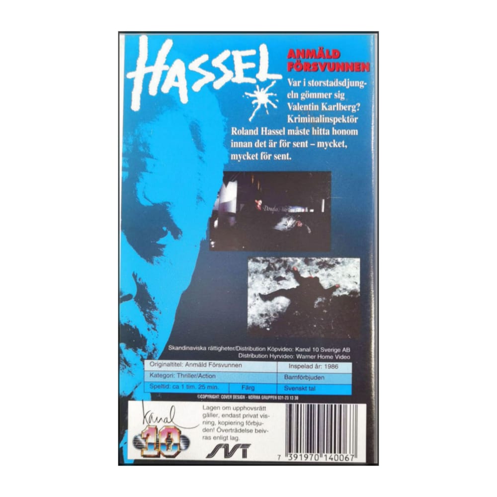 Hassel: Anmäld Försvunnen