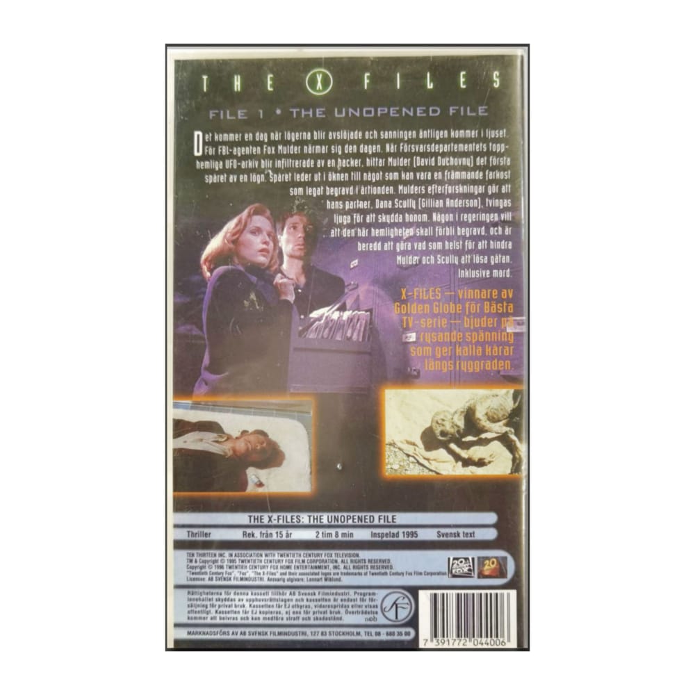 The X-Files: The Unopened File