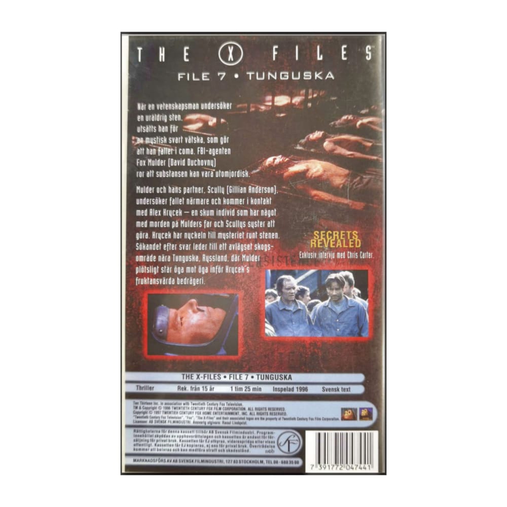 The X Files: Tunguska
