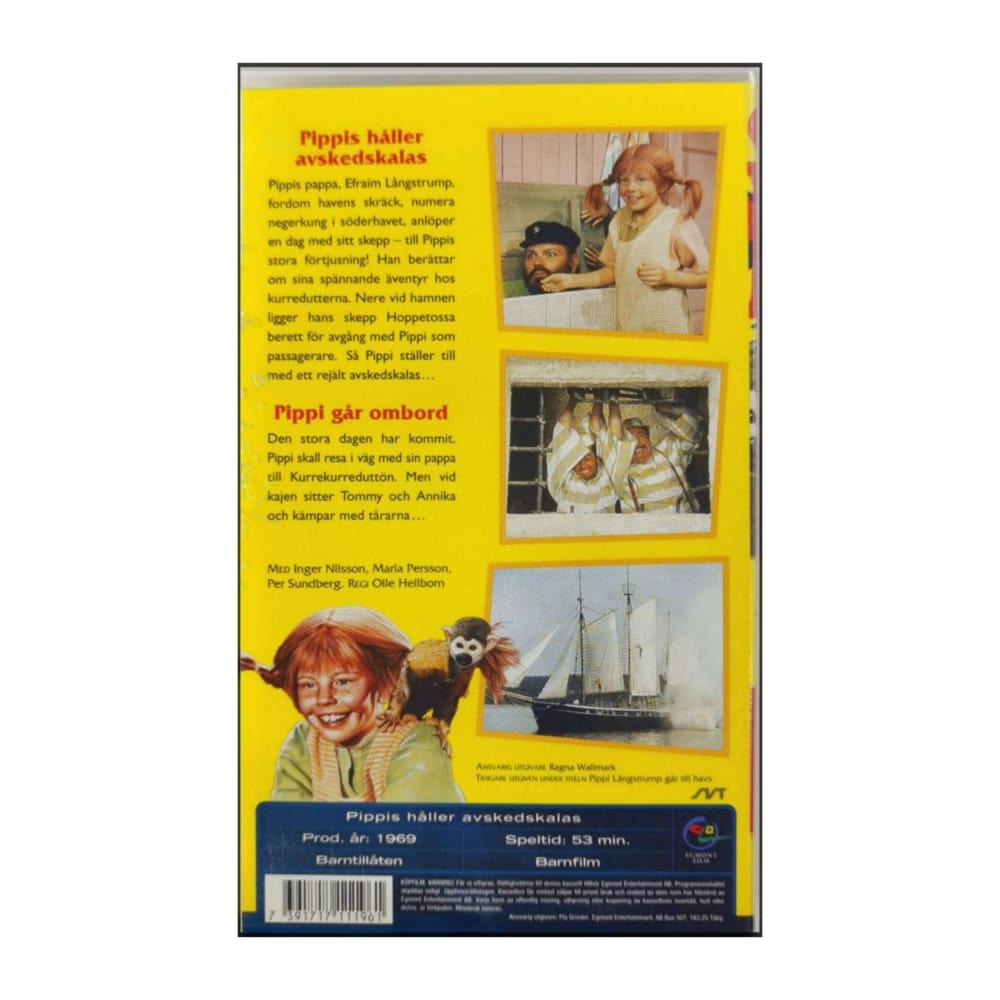Pippi Långstrump 6 Pippi Håller Avskedskalas