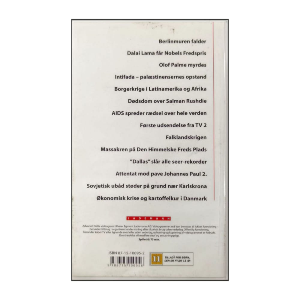 Det 20. Århundrede 1980-1989