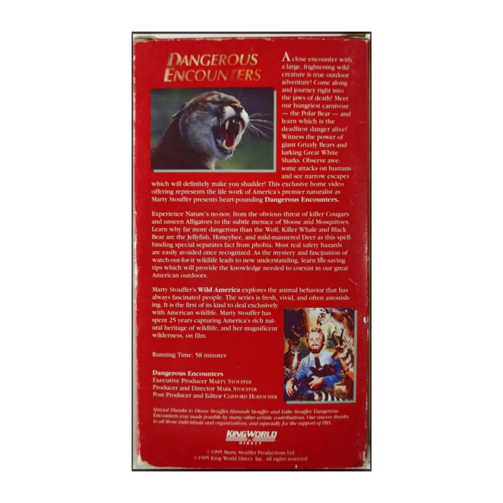Marty Stouffer'S Wild America: Dangerous Encounters