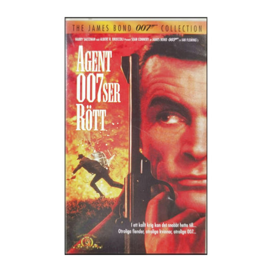 James Bond Agent 007 Ser Rött