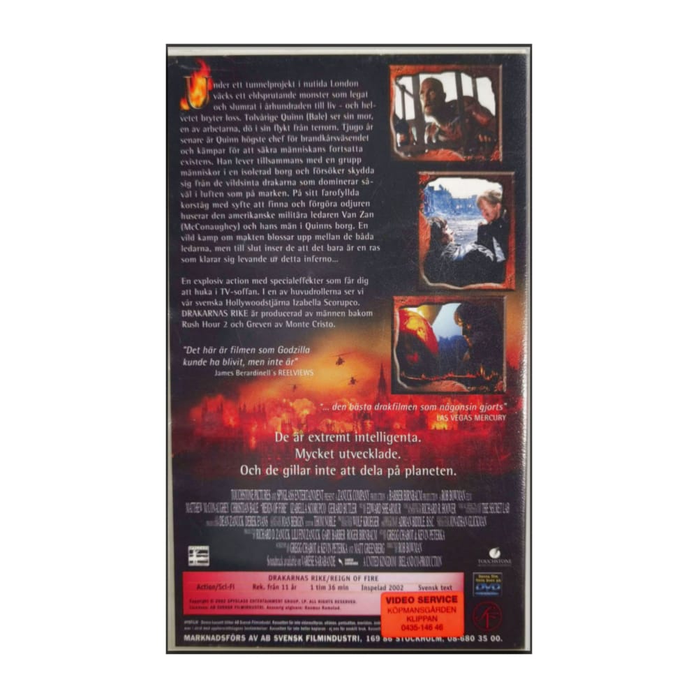 Reign Of Fire | Drakarnas Rike