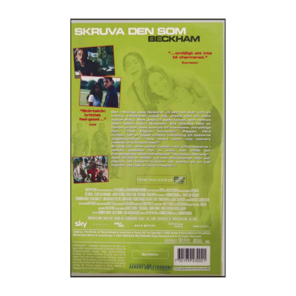 Bend It Like Beckham | Skruva Den Som Beckham