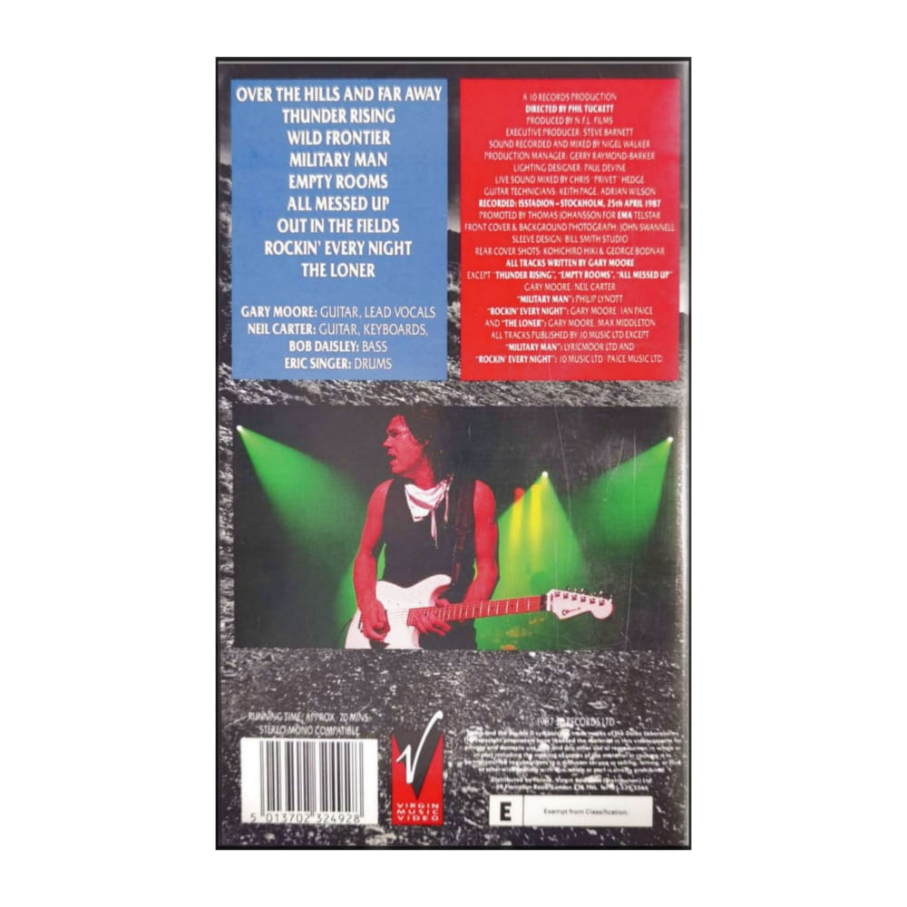 Gary Moore: Wild Frontier Tour - Live At Isstadion Stockholm