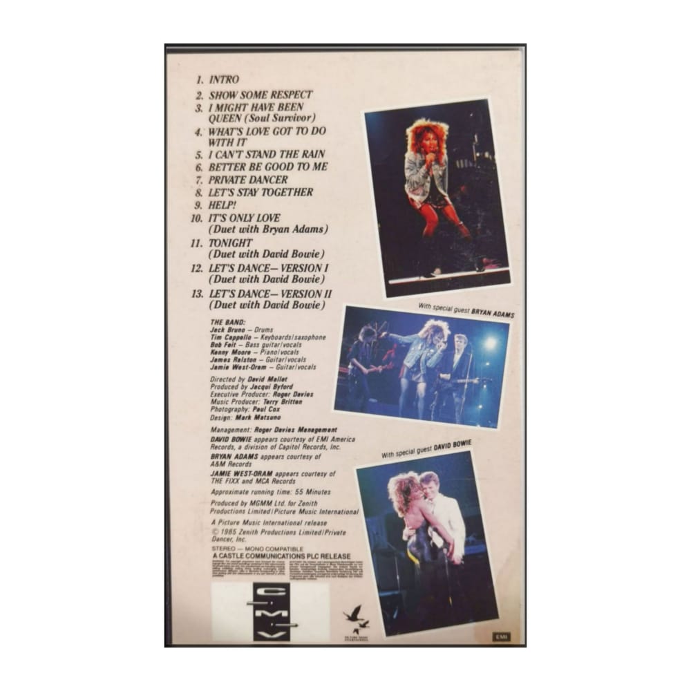 Tina Turner: Live Private Dancer Tour