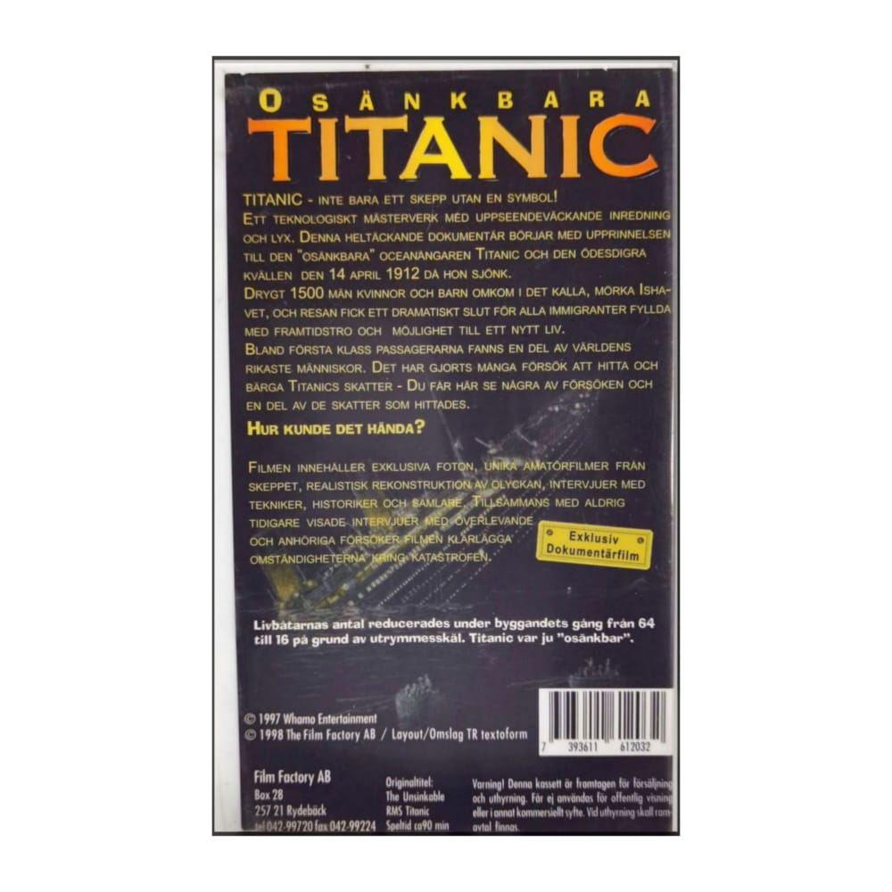 Titanic: Osänkbara Titanic