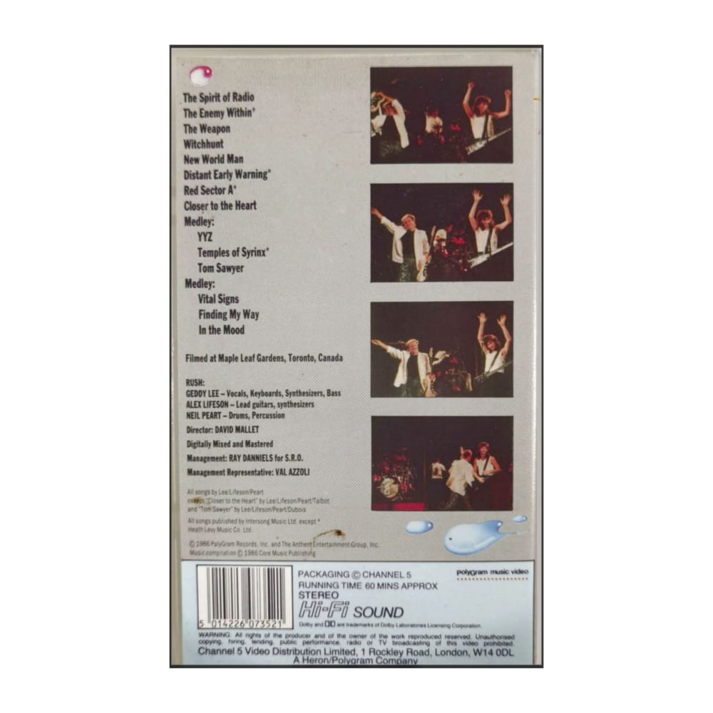 Rush: Grace Under Pressure Tour