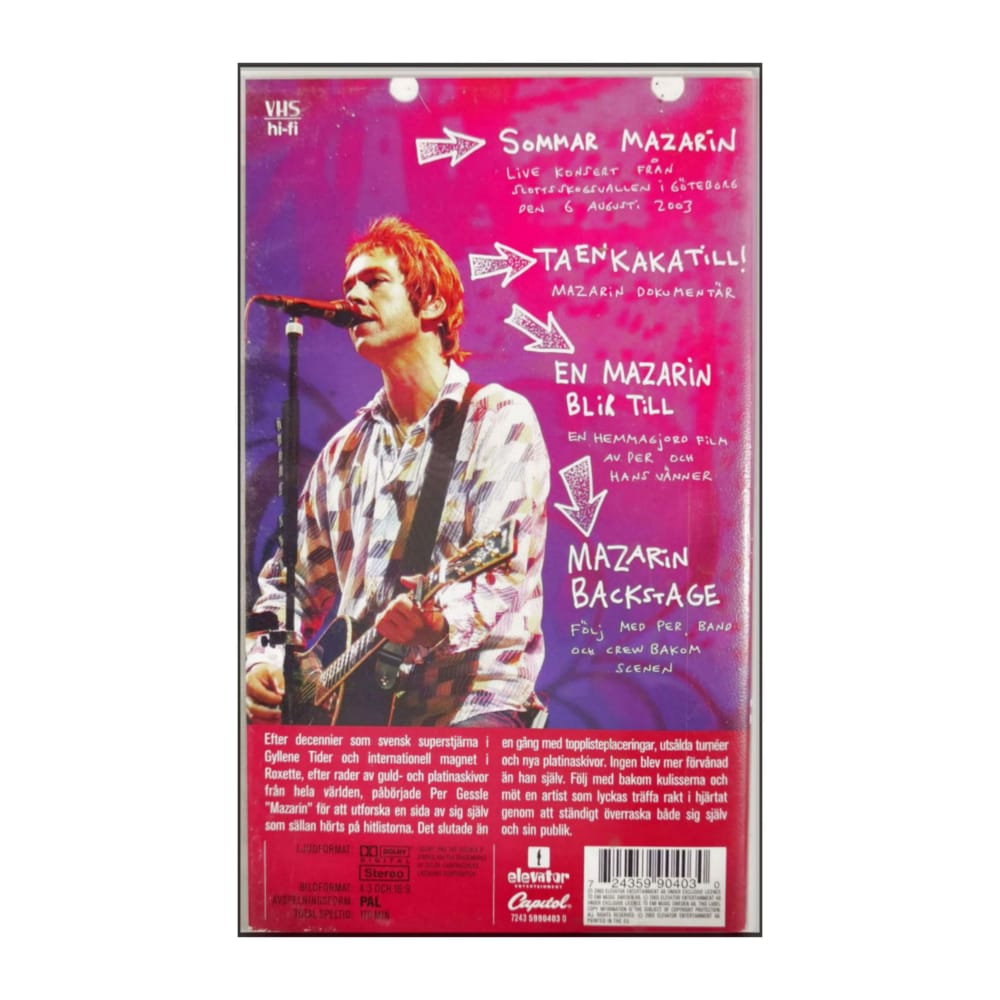 Per Gessle: En Mazarin Älskling?