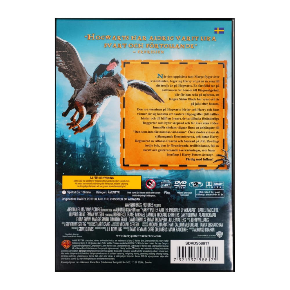Harry Potter And The Prisoner Of Azkaban