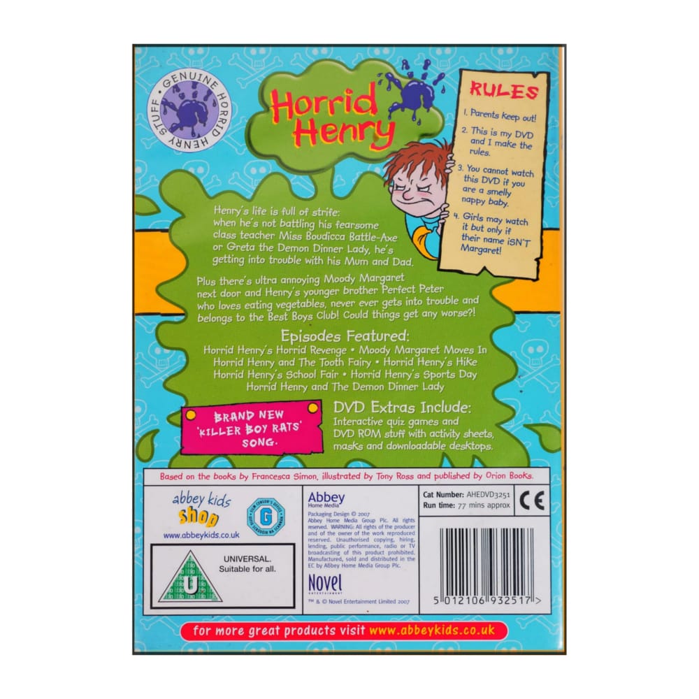 Horrid Henry: Horrid Henry'S Horrid Revenge And Other Adventures