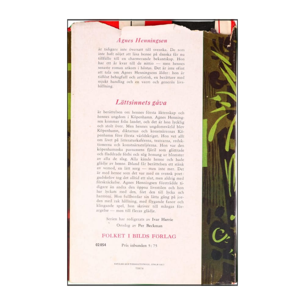 Agnes Henningsen: Lättsinnets Gåva
