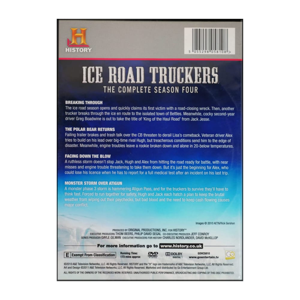 Ice Road Truckers: The Complete Season Four Disc 1