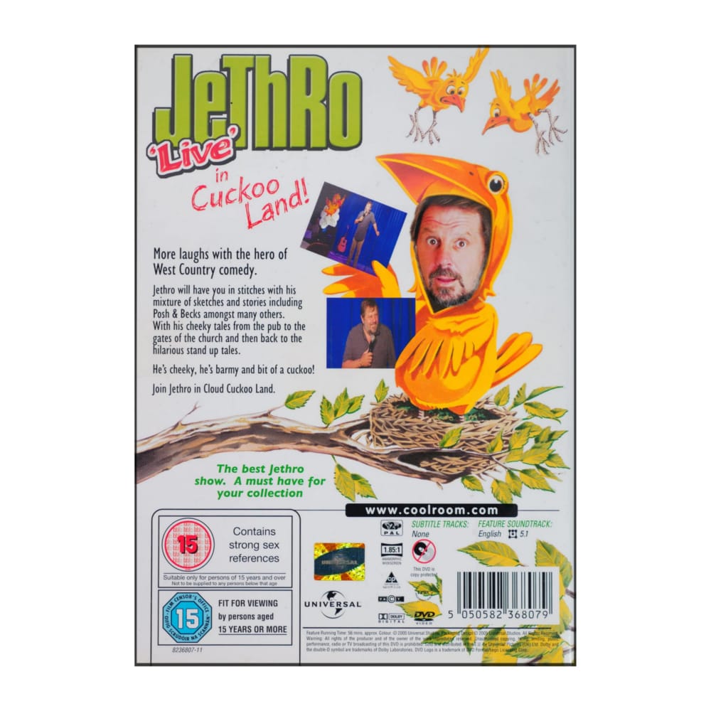 Jethro Live In Cuckoo Land!